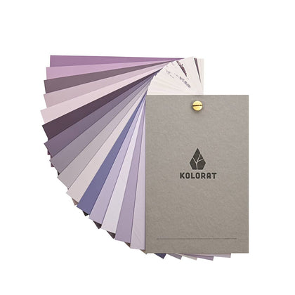 Farbfächer in Violett-Lila